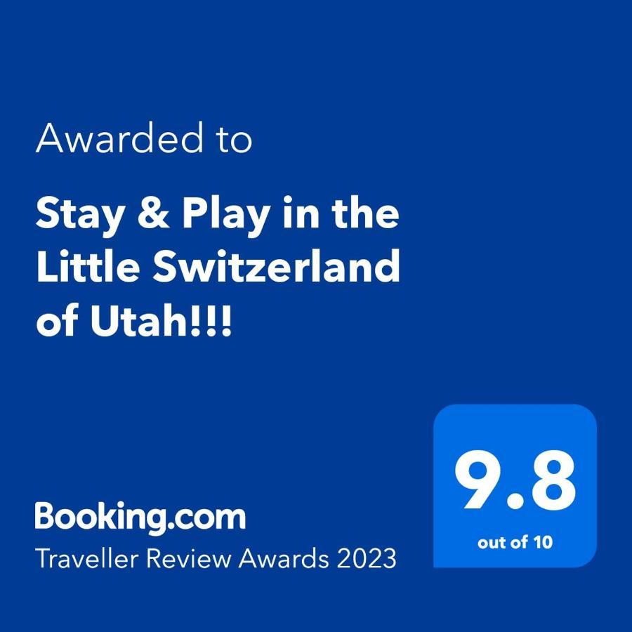 Stay & Play In The Little Switzerland Of Utah!!! Draper Extérieur photo